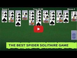 طريقة لعب الفيديو الخاصة ب Spider Solitaire1