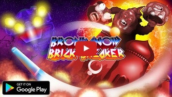 Gameplay video of Bronkanoid Brick Breaker 1