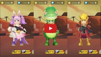 วิดีโอการเล่นเกมของ Pixel Shooter - Battle Royela 1