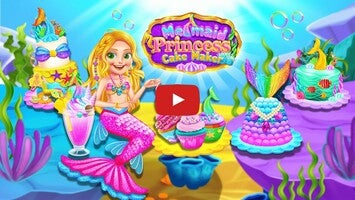 Mermaid Glitter Cake Maker1的玩法讲解视频