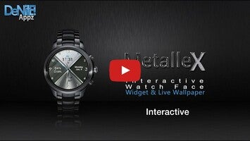 Vidéo au sujet deMetalleX HD Watch Face1