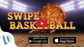 วิดีโอการเล่นเกมของ Swipe Basketball 1