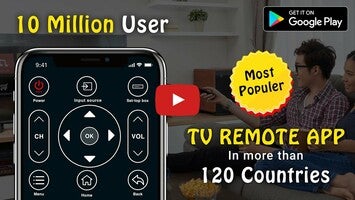 Video about Remote Control for All TV 1