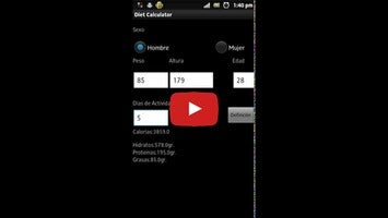 Vídeo sobre Diet Calculator 1