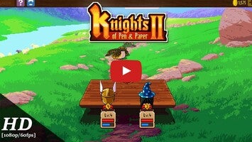 Gameplay video of Knights of Pen and Paper 2 1