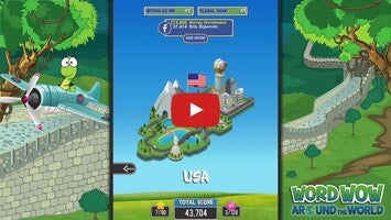 Gameplayvideo von Word Wow Around the World 1