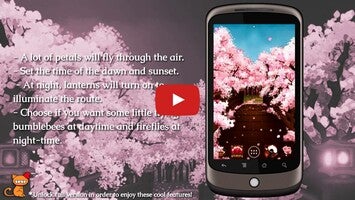 วิดีโอเกี่ยวกับ Sakura's Bridge Live Wallpaper 1