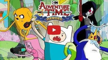 طريقة لعب الفيديو الخاصة ب Adventure Time Heroes1