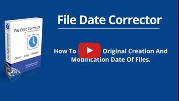 Video about File Date Corrector 1