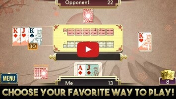 طريقة لعب الفيديو الخاصة ب Cribbage Royale1