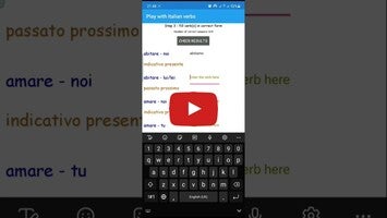Видео про Play with Italian verbs 1