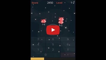 Video gameplay Math Invaders 1