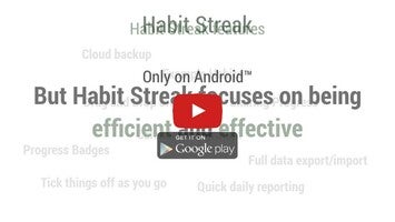 Video about Habit Streak Plan 1