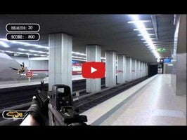 Gameplay video of Commando Sniper Action SubWay 3D 1