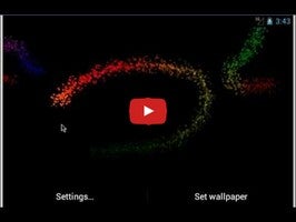 Video about Plasma Trails Live Wallpaper 1