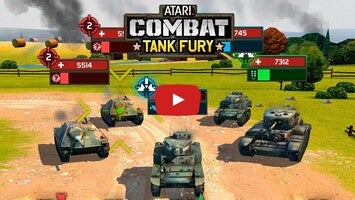 Video gameplay Atari Combat: Tank Fury 1