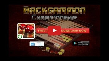 Vídeo de gameplay de Backgammon Championship 1