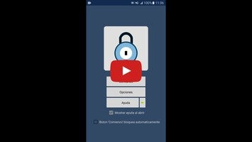 Video about Lock touch screen for video 1