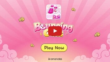 Gameplay video of Bouncing Cats: Cute Cat Music 1
