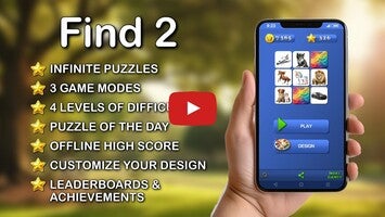 วิดีโอการเล่นเกมของ Find2: Card Matching Adventure 1