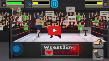 วิดีโอการเล่นเกมของ Wrestling Royal Fight 1