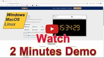 Video about Japplis Watch 1