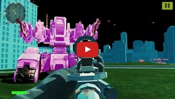 วิดีโอการเล่นเกมของ Robots Final Battle 1