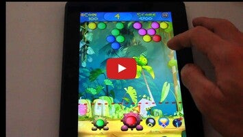 Gameplay video of Egg Bubble Shooter 1
