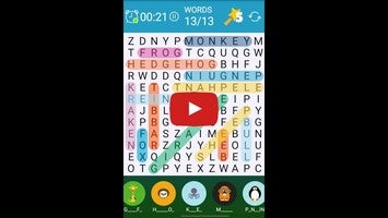 Vídeo de gameplay de Caça-Palavras com imagens 1