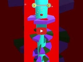 Vídeo de gameplay de Helix Jump 1
