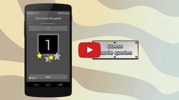 Vídeo de gameplay de Unlimited Movie Quiz 1