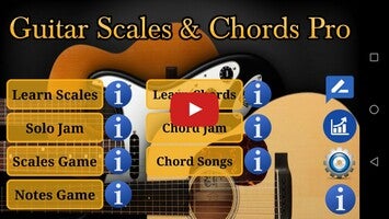فيديو حول Guitar Scales & Chords Free1