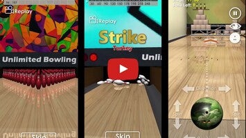 Video gameplay Unlimited Bowling 1