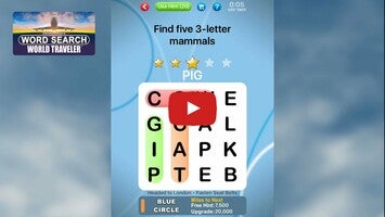Gameplay video of Word Search World Traveler 1