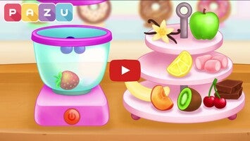วิดีโอการเล่นเกมของ Donut Maker Cooking Games 1