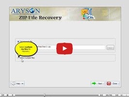 วิดีโอเกี่ยวกับ ZIP File Recovery 1