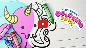 Video gameplay My Tapps Coloring Book - Painting Game For Kids 1