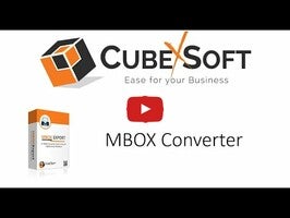 วิดีโอเกี่ยวกับ CubexSoft MBOX Converter 1