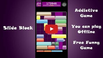 Gameplay video of Slide Block Puzzle Game 1