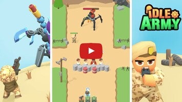 Gameplay video of Idle Army 1