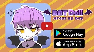 Video gameplay BatDoll Pastel goth dress up boy 1