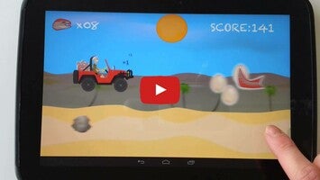 Gameplay video of Dino Car 1