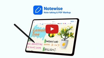 วิดีโอเกี่ยวกับ Notewise - Note-Taking & PDF 1
