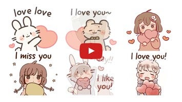 Videoclip despre Stickers feelings 1