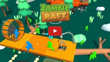 Gameplay video of Zombie Raft 1