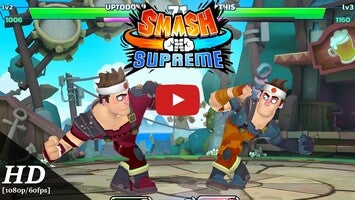 طريقة لعب الفيديو الخاصة ب Smash Supreme1