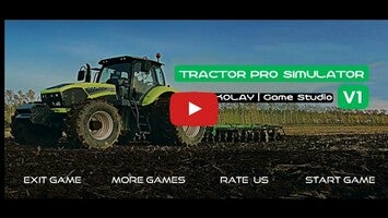 Vídeo-gameplay de Tractor Simulator Pro 1