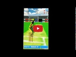 Vídeo de gameplay de Cricket Simulator 1