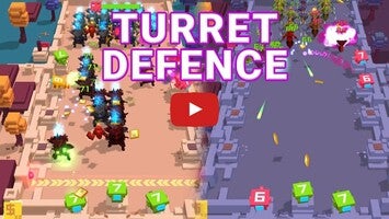 طريقة لعب الفيديو الخاصة ب Turret Defence1