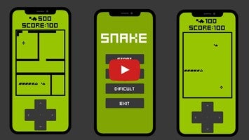วิดีโอการเล่นเกมของ Snake Game Classic Retro Nokia 1
